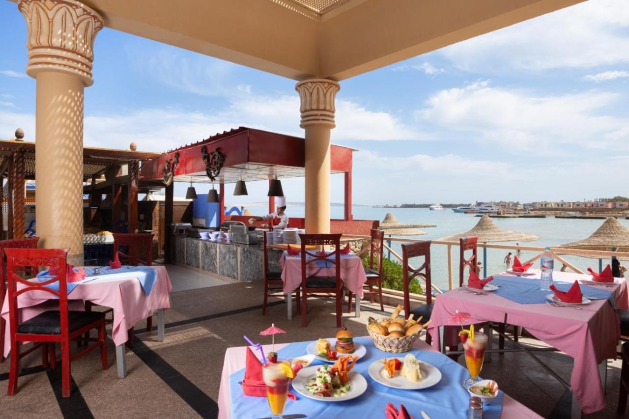 Sphinx Aqua Park Beach Resort Hurghada Exteriör bild