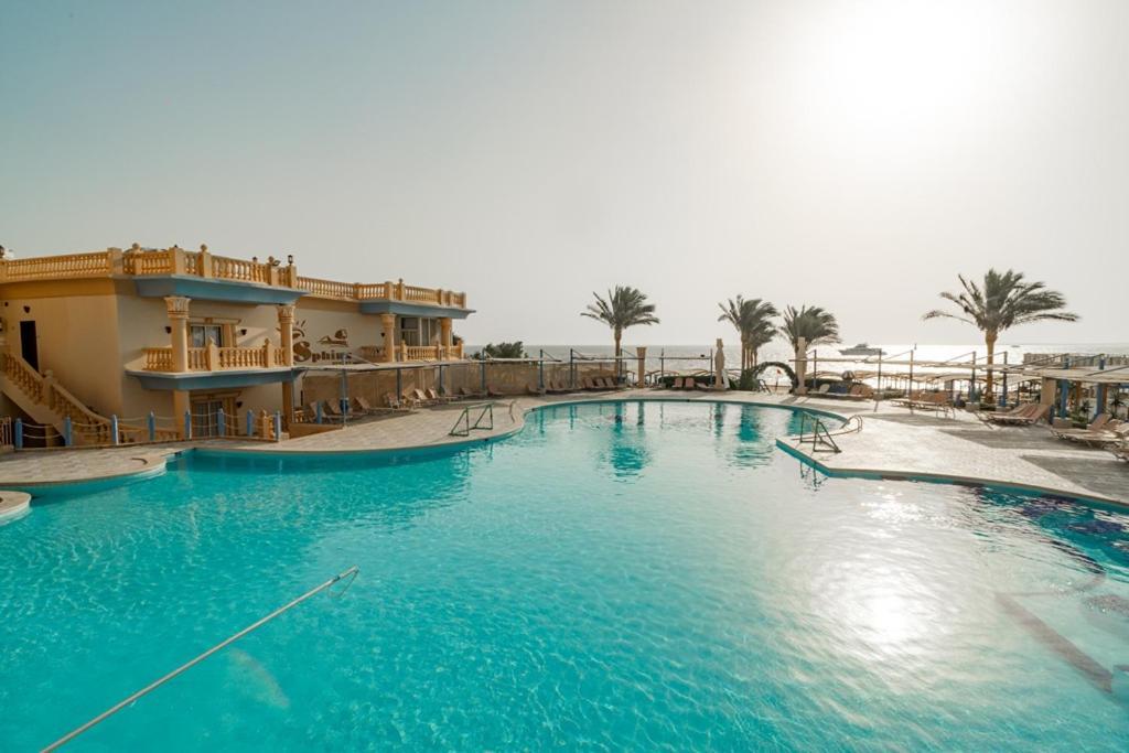 Sphinx Aqua Park Beach Resort Hurghada Exteriör bild