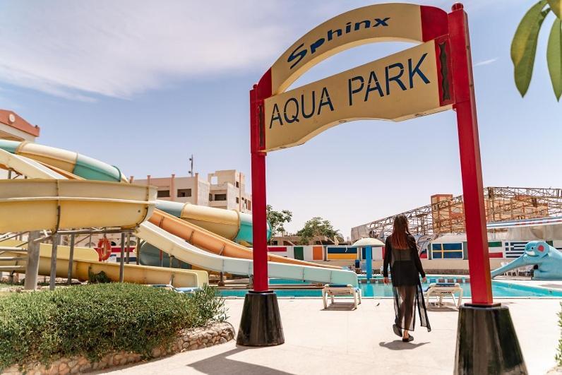 Sphinx Aqua Park Beach Resort Hurghada Exteriör bild
