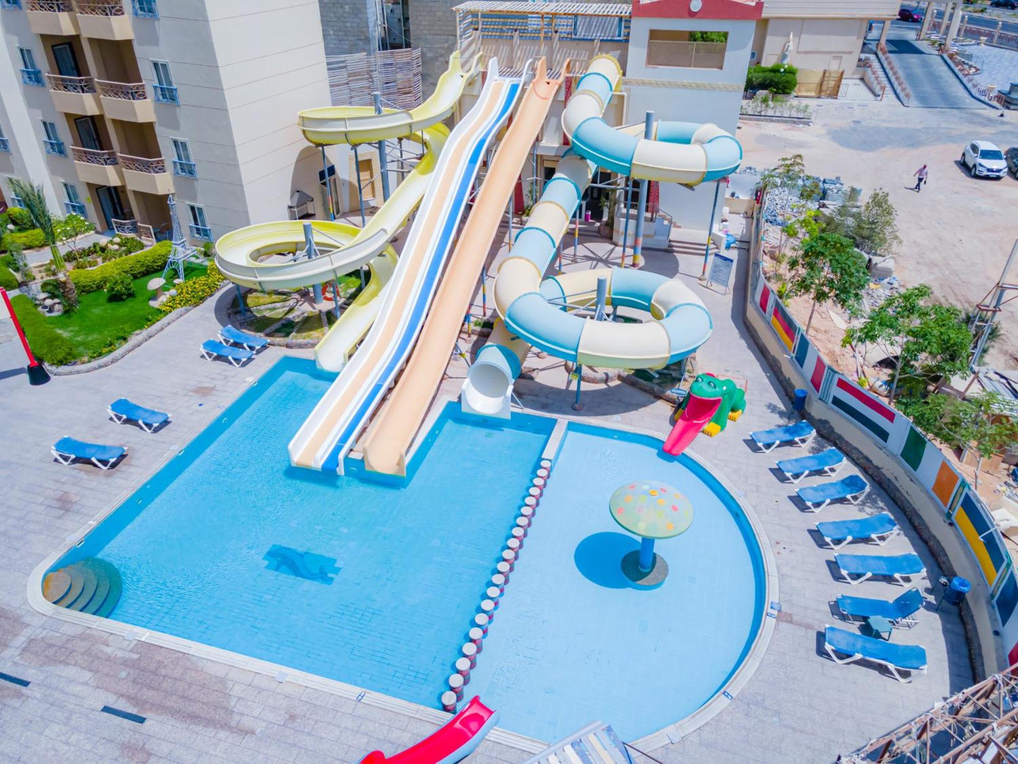 Sphinx Aqua Park Beach Resort Hurghada Exteriör bild