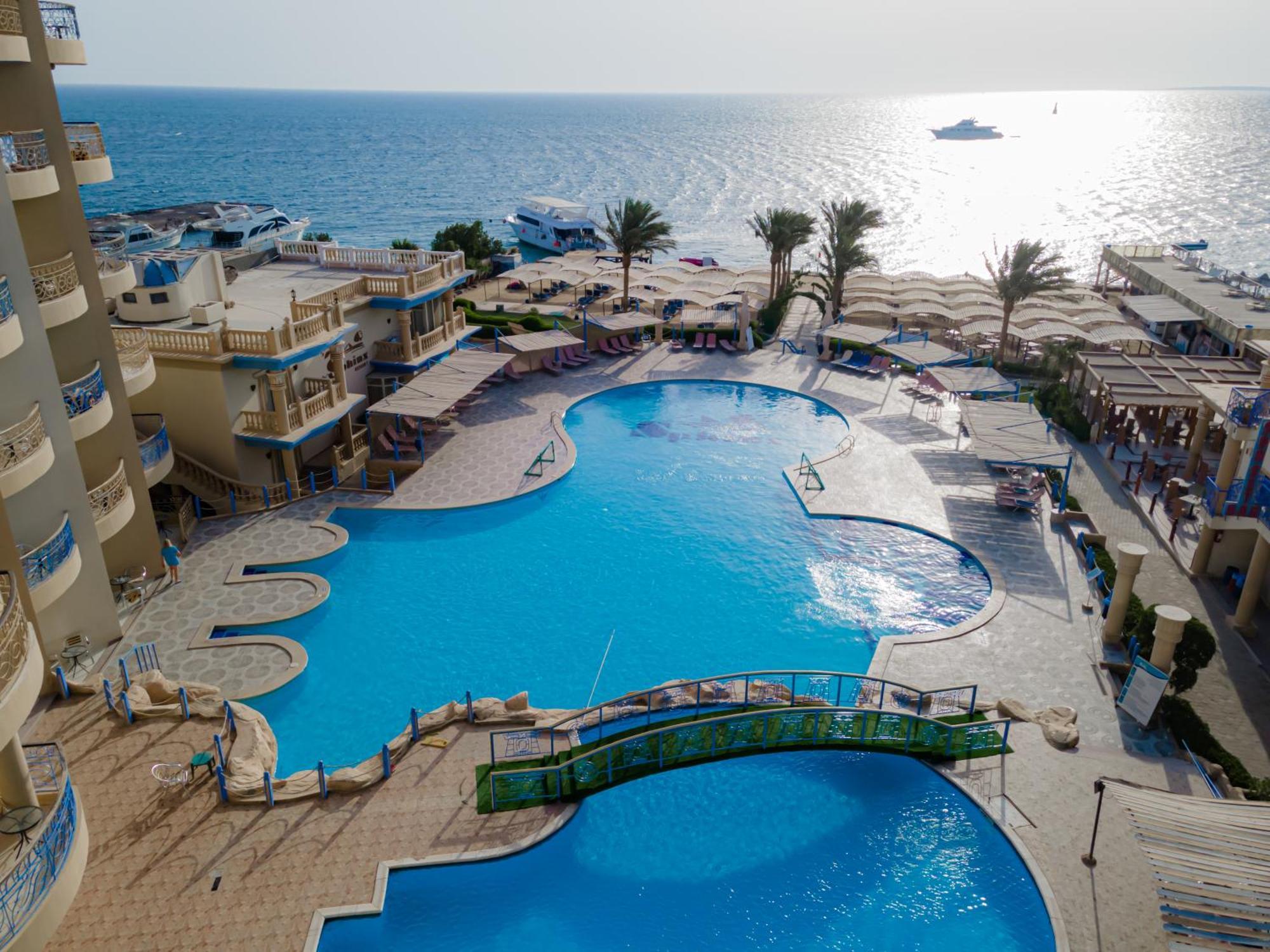 Sphinx Aqua Park Beach Resort Hurghada Exteriör bild