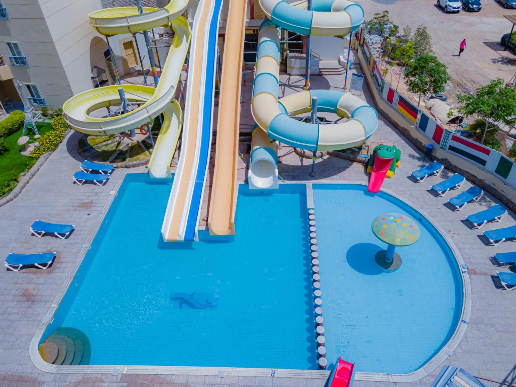 Sphinx Aqua Park Beach Resort Hurghada Exteriör bild