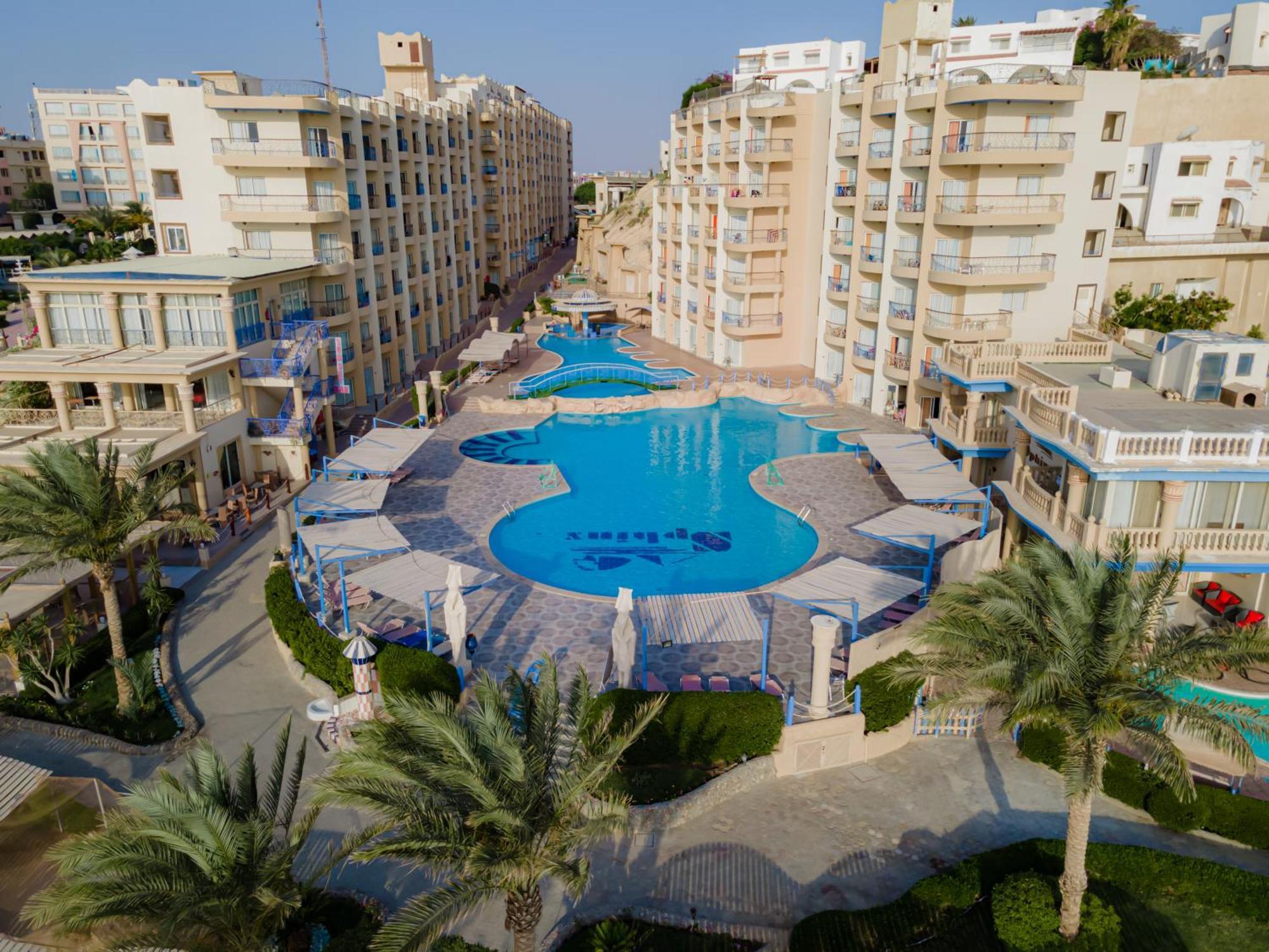 Sphinx Aqua Park Beach Resort Hurghada Exteriör bild
