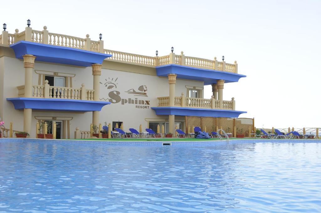 Sphinx Aqua Park Beach Resort Hurghada Exteriör bild